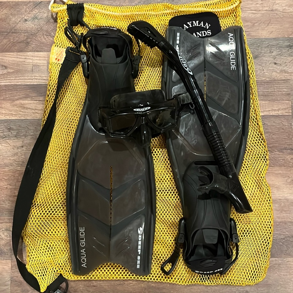 Deep Sea Aqua Glide Family Snorkel Set (4 separate posts due to weight)